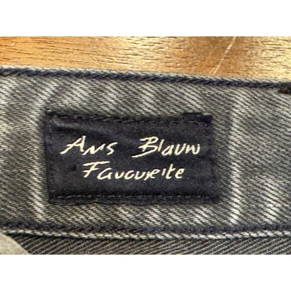 30x32 Scotch And Soda Ralston Amsterdams Blauw Button Fly Jeans Slim - Picture 11 of 12